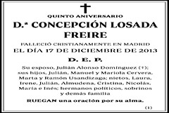 Concepción Losada Freire